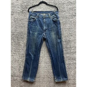 Vintage Calvin Klein 70s 80s Scovill Dark Washed Denim‎ Jeans Mens Size 34